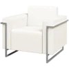Кожзам Domus white